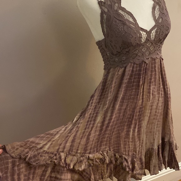 Free People Adella Tie Dye Slip Dress - Picture 3 of 14